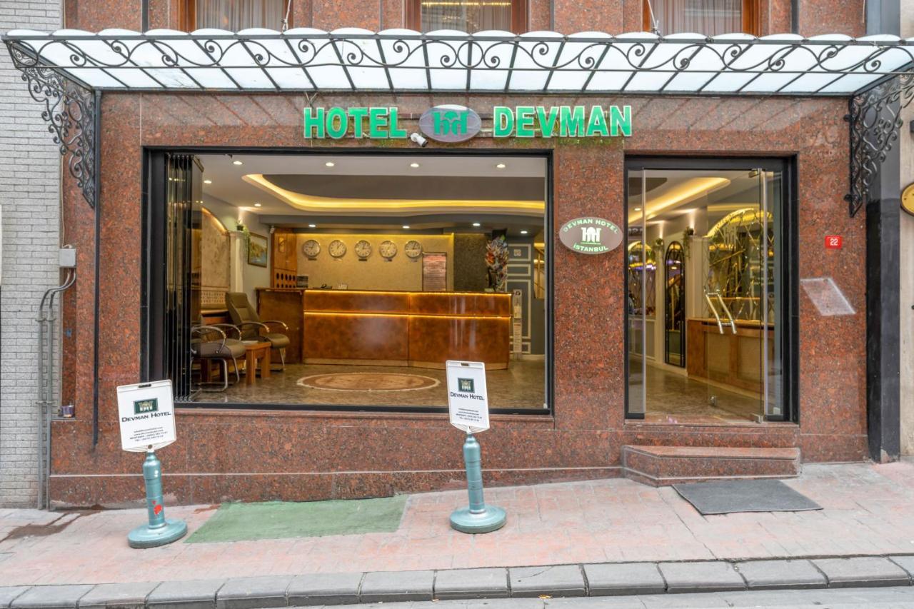 Hotel Devman Istanbul Eksteriør billede